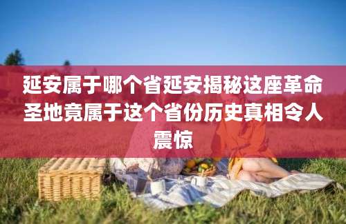 延安属于哪个省延安揭秘这座革命圣地竟属于这个省份历史真相令人震惊
