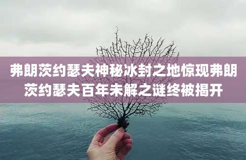 弗朗茨约瑟夫神秘冰封之地惊现弗朗茨约瑟夫百年未解之谜终被揭开