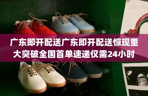广东即开配送广东即开配送惊现重大突破全国首单速递仅需24小时
